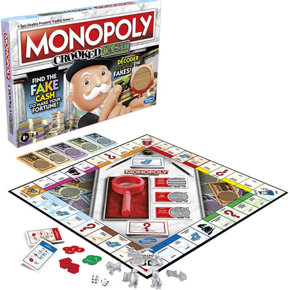 Monopoly Crooked Cash Edition Board game