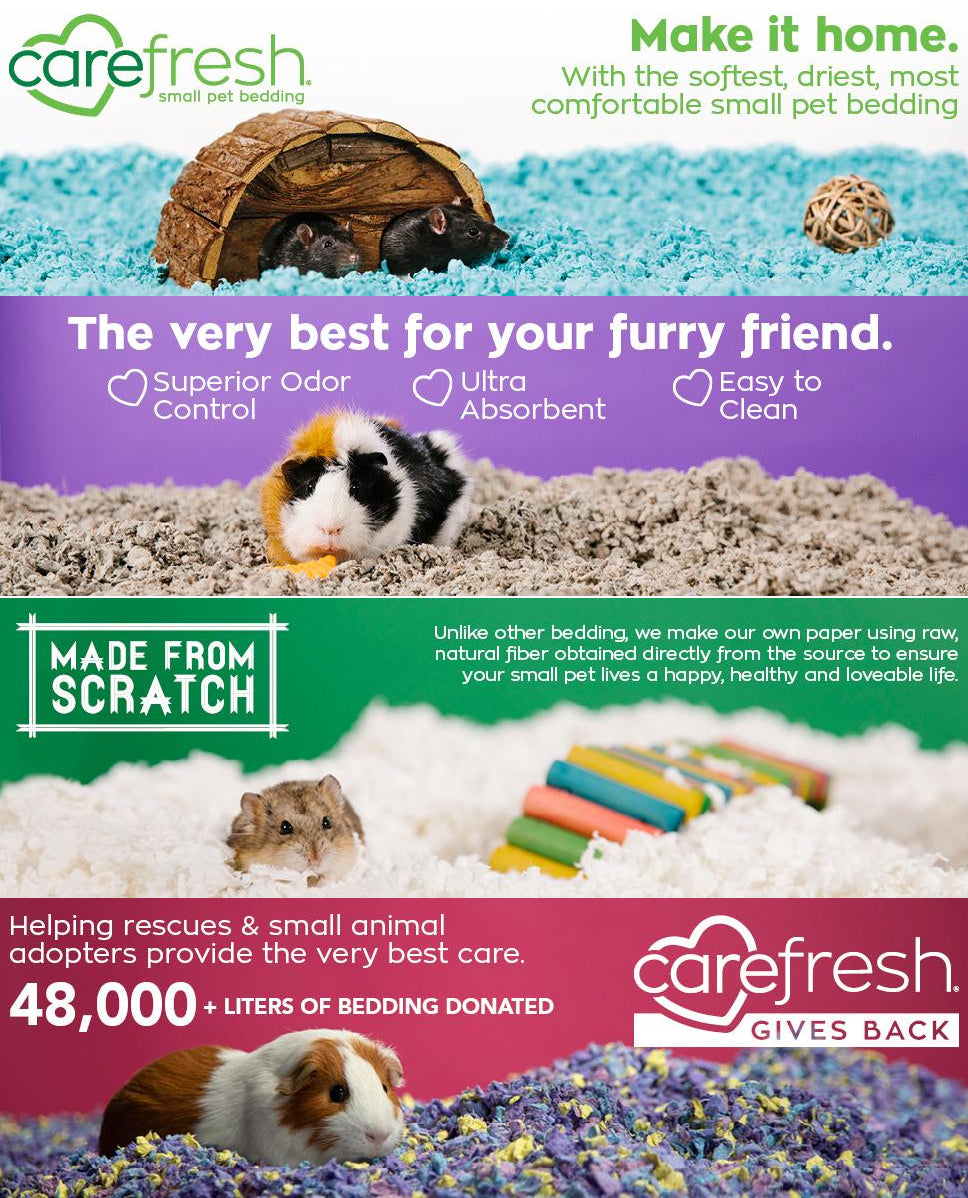 Carefresh Small Pet Bedding Natural Sizes – Range Retail