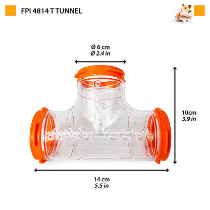 Ferplast Hamster Cage Accessories Tube T Tunnel FPI 4814