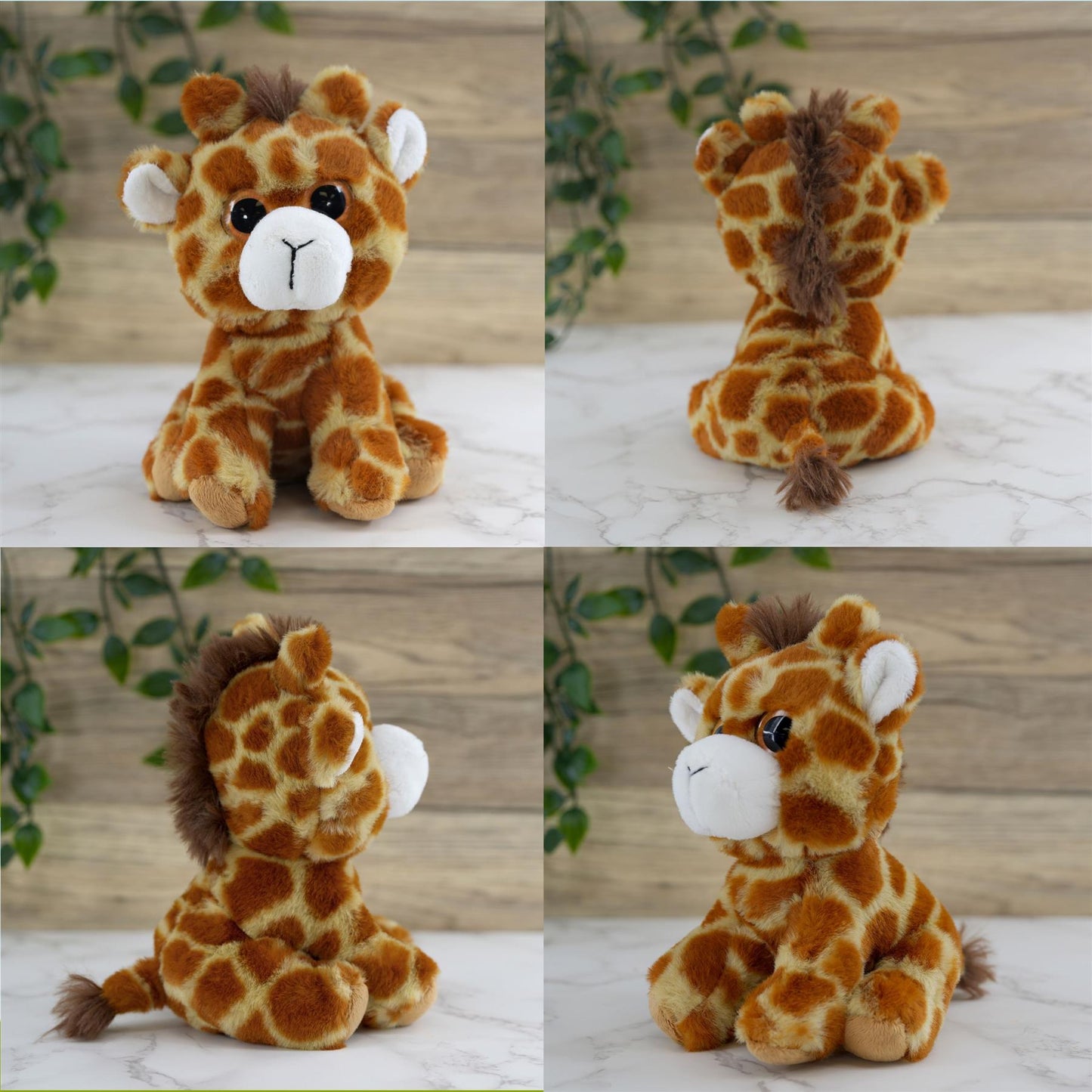 Set of 6 Soft Plush Animals Toys