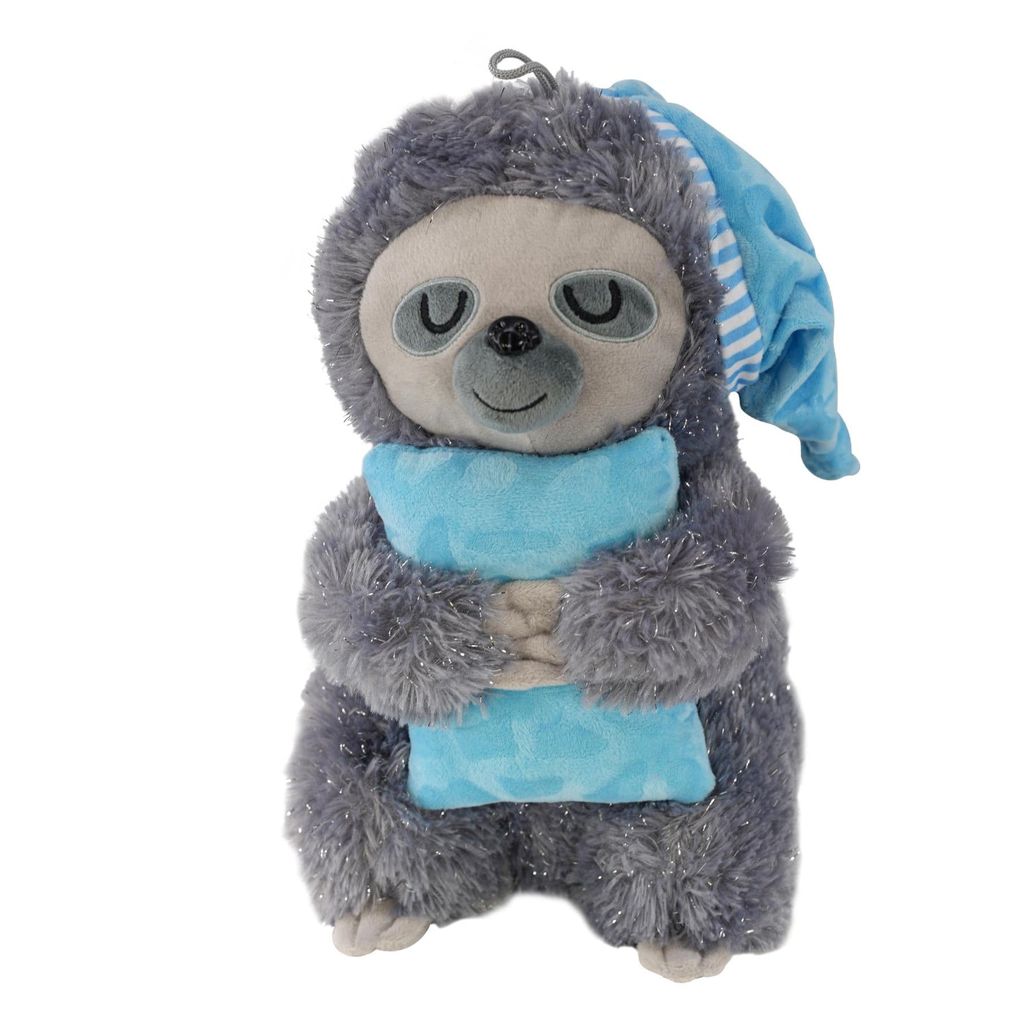 Sloth Plush Toy Stuffed Animal  Baby Gift Blue