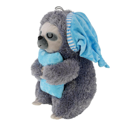 Sloth Plush Toy Stuffed Animal  Baby Gift Blue