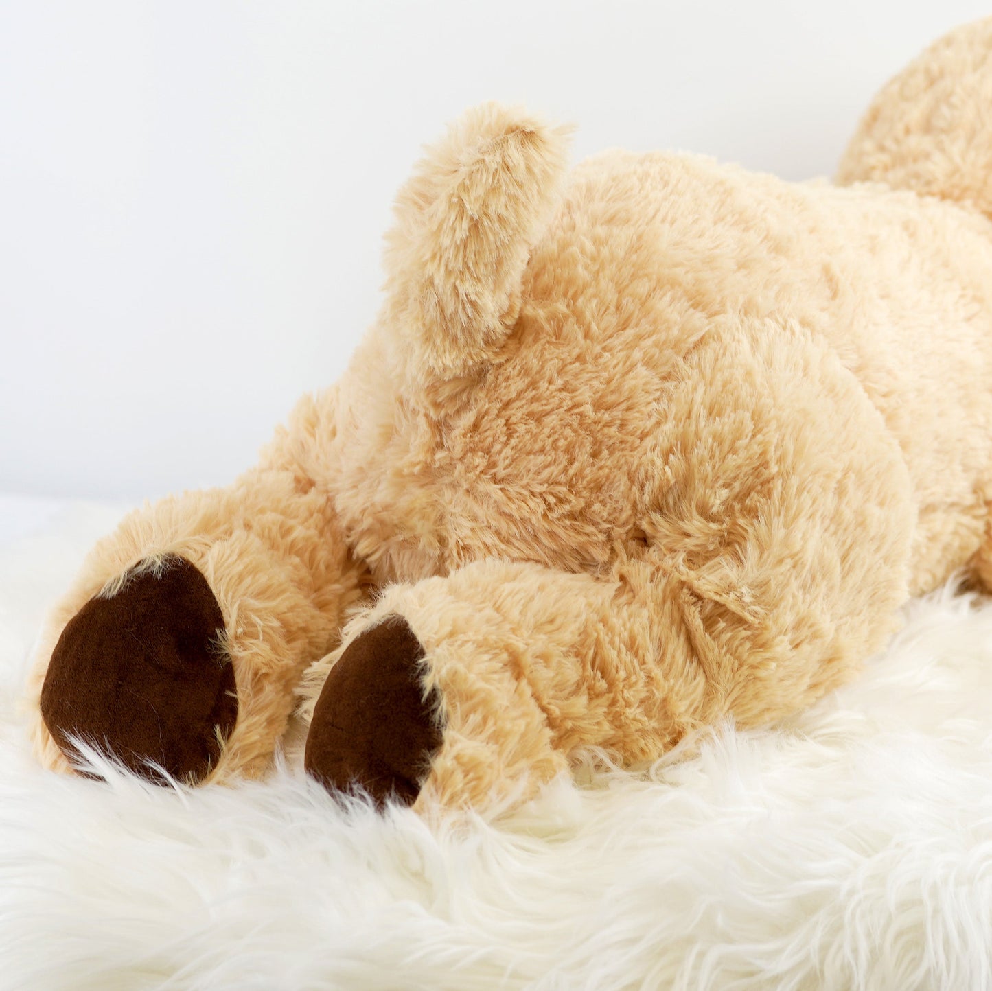 Giant Plush Lying Dog Soft Toy, 28 Inch