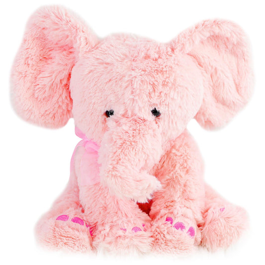 Pink Plush Elephant Soft Toys