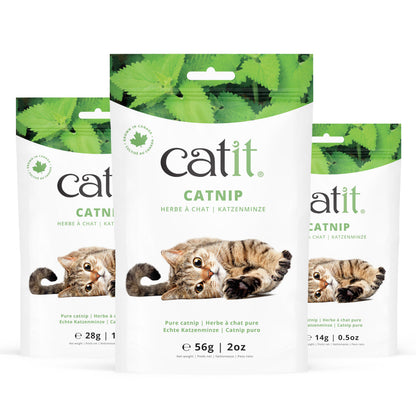 Catit Canadian Dried Catnip Leaves & Flowers 3 Sizes