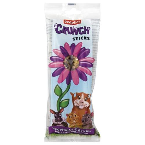 Beaphar Small Animal Treats Vegetable & Berries Crunch Sticks Pack of 2